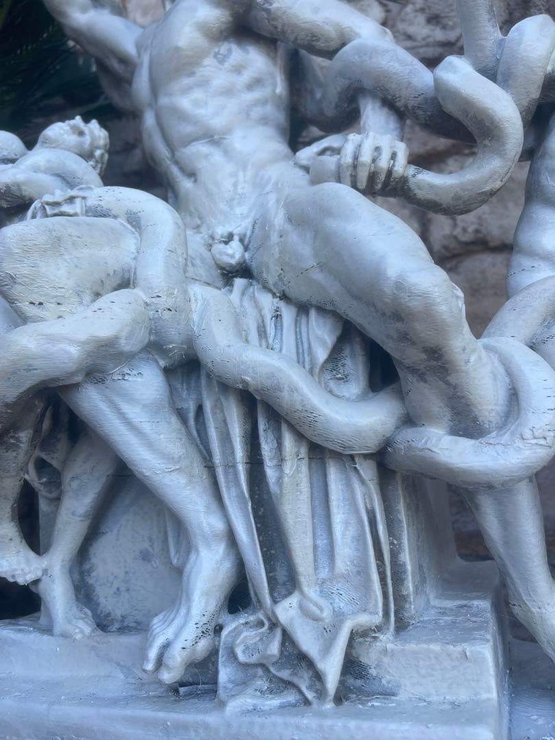 ラオコーン高さ:60cm,イタリア語:Gruppo del Laocoonte