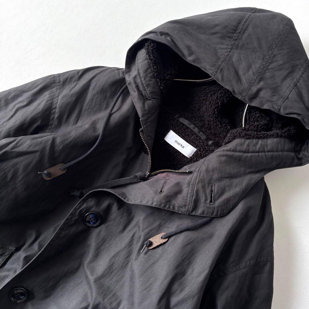 【美品】marka/マーカ OXFORD DECK PARKA コート M ボア