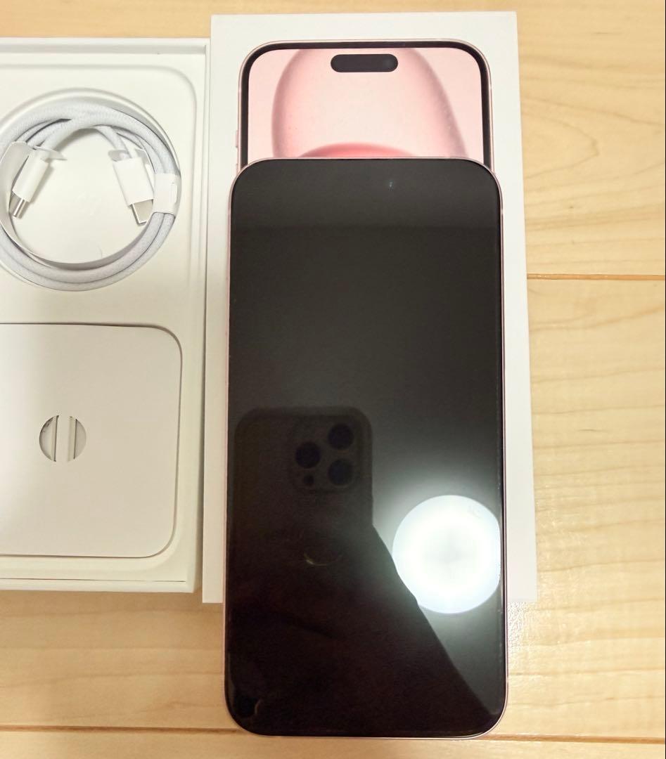 iPhone15Plus 256GB SIMフリー　AppleCare 残あり