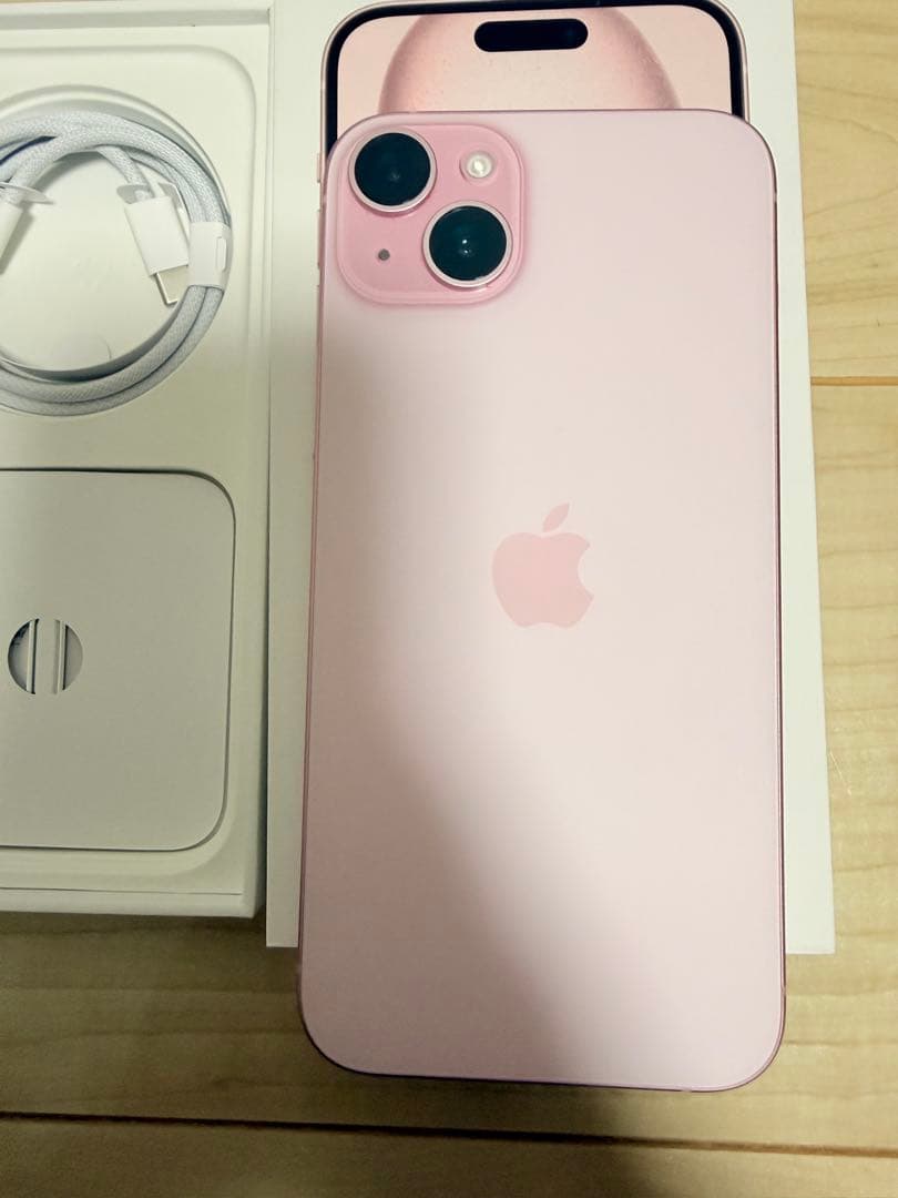 iPhone15Plus 256GB SIMフリー　AppleCare 残あり