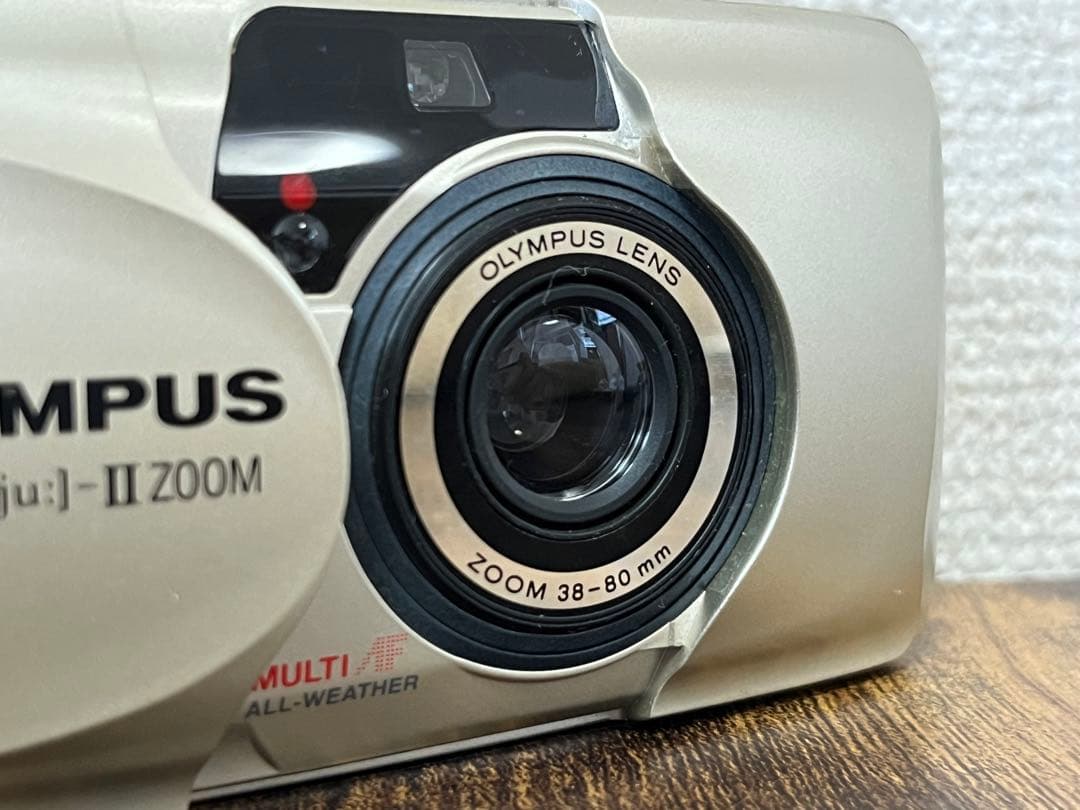 OLYMPUS μ ii ZOOM フィルムカメラ