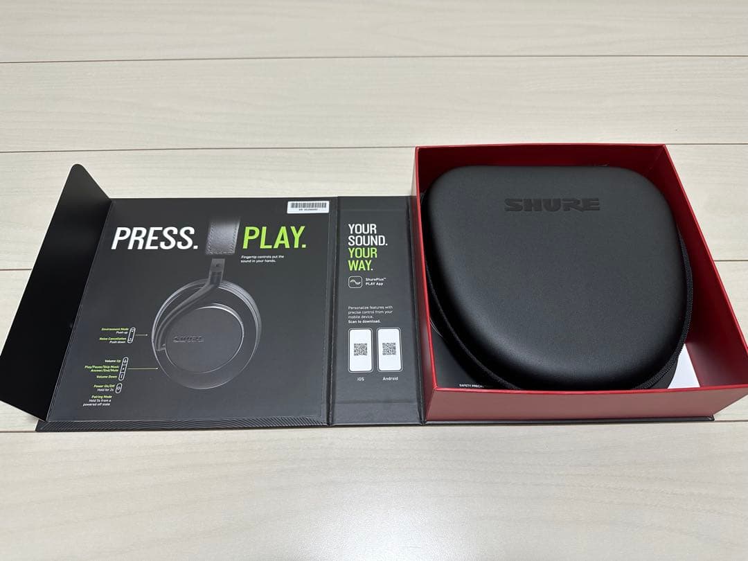 【極美品】SHURE AONIC50 GEN2 ワイヤレスヘッドホン◎ノイキャン