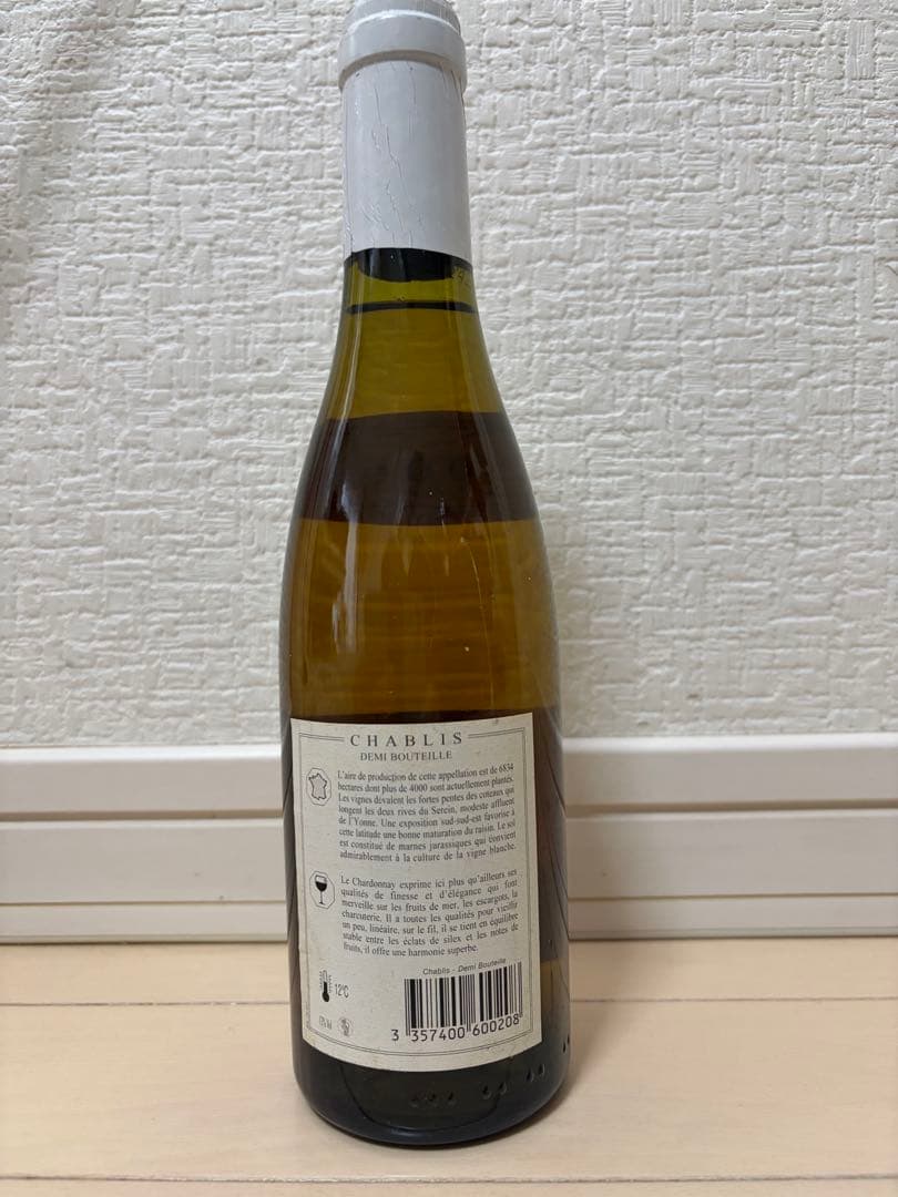 DOMAINE CHABLIS 2006年白ワイン　二十歳のお祝いに　未開封品