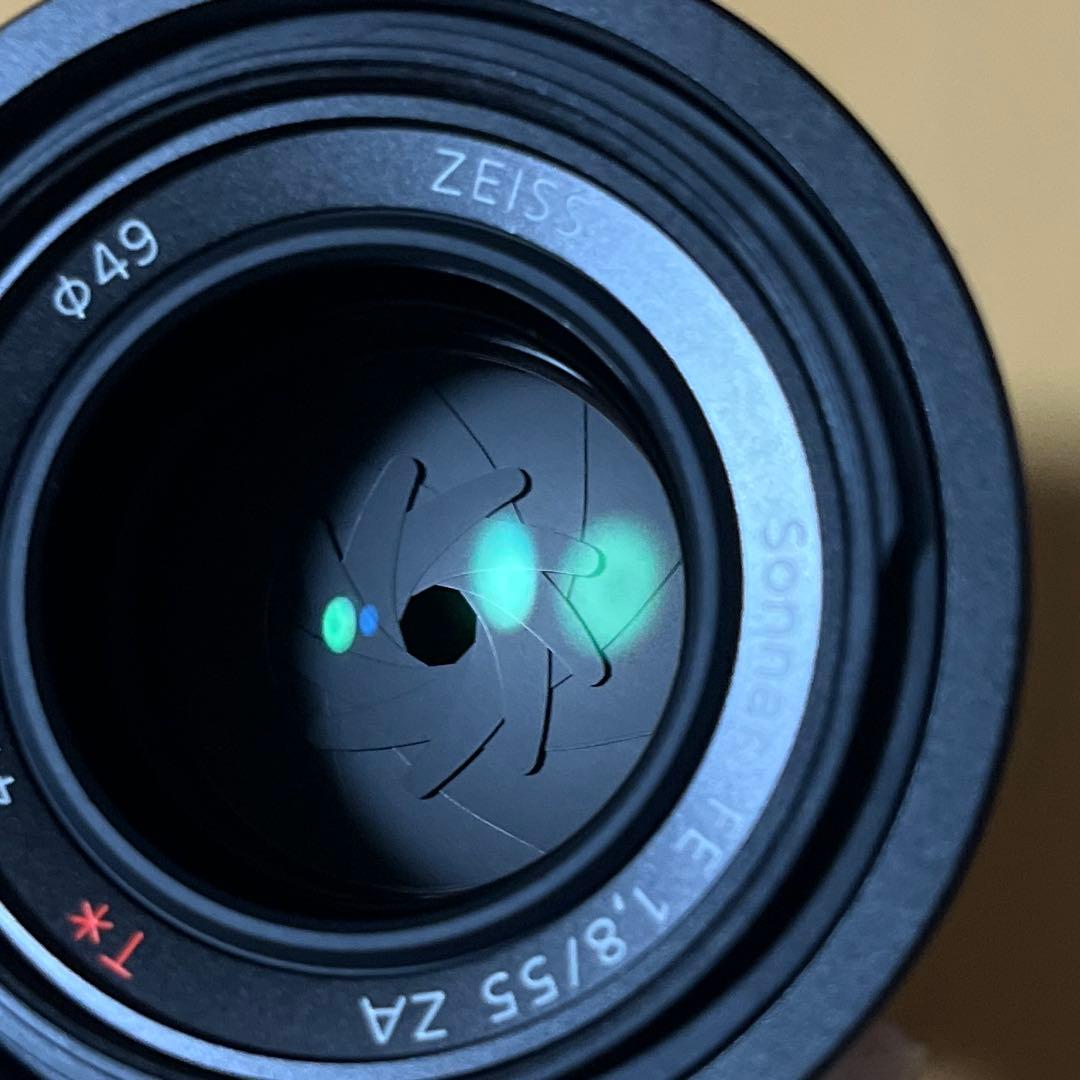 Sonnar T* FE 55mm F1.8 ZA 保護フィルター付き
