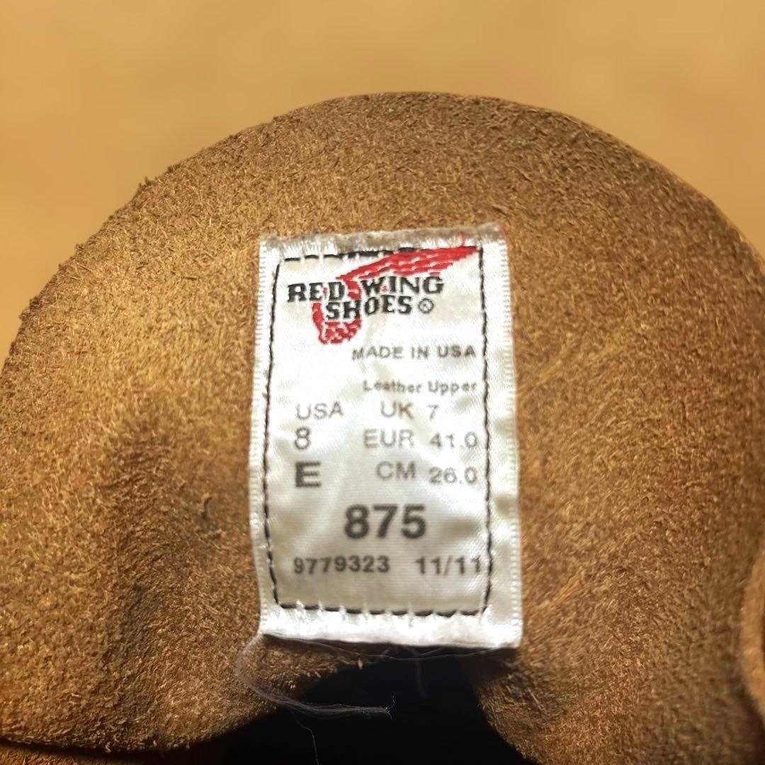 良品★RED WING 875 アイリッシュセッター オロイジナル モックトゥ