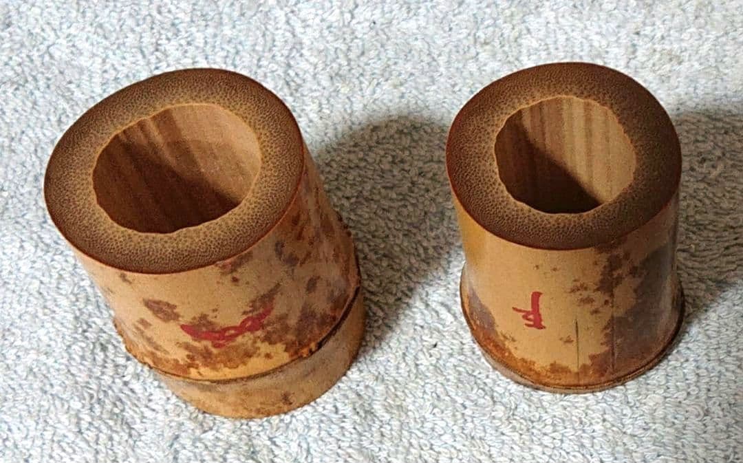 茶道具 黒田正玄作蓋置きA450