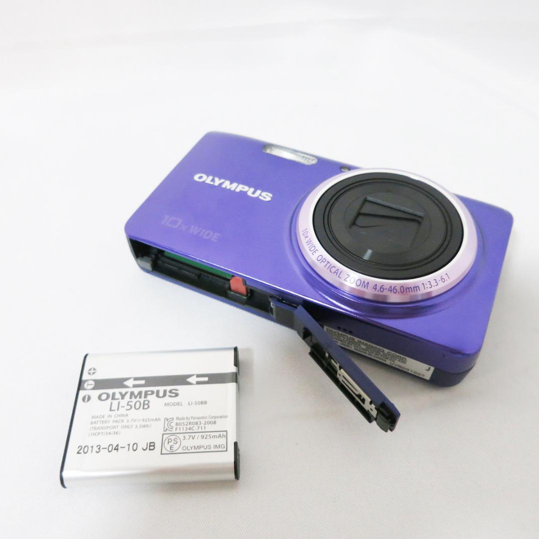 OLYMPUS STYLUS VH-520 パープル デジタルカメラ