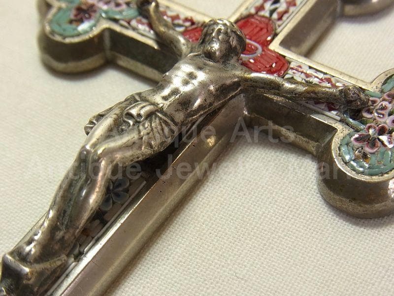 c1536イタリア マイクロモザイクタイル クロス 《大型サイズ（M）》