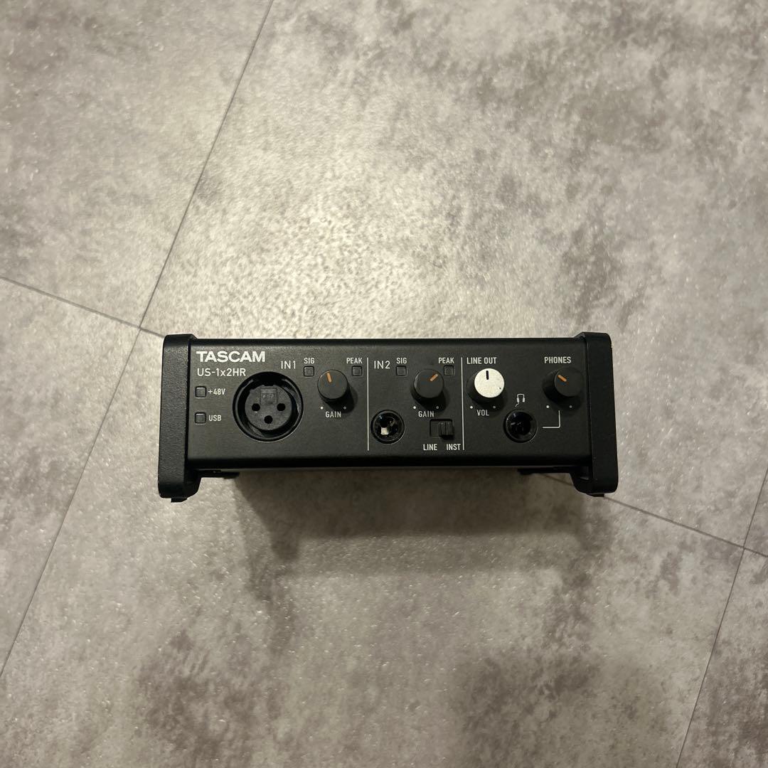 TASCAM US-1×2HR USBオーディオインターフェース