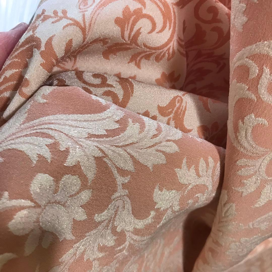 カーテン　幅200cm×丈200cm2枚 ピンクベージュ