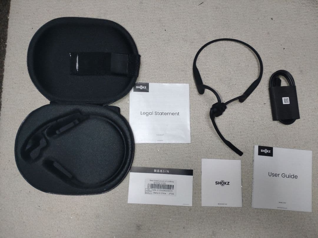 SHOKZ C120 UC 骨伝導イヤホン