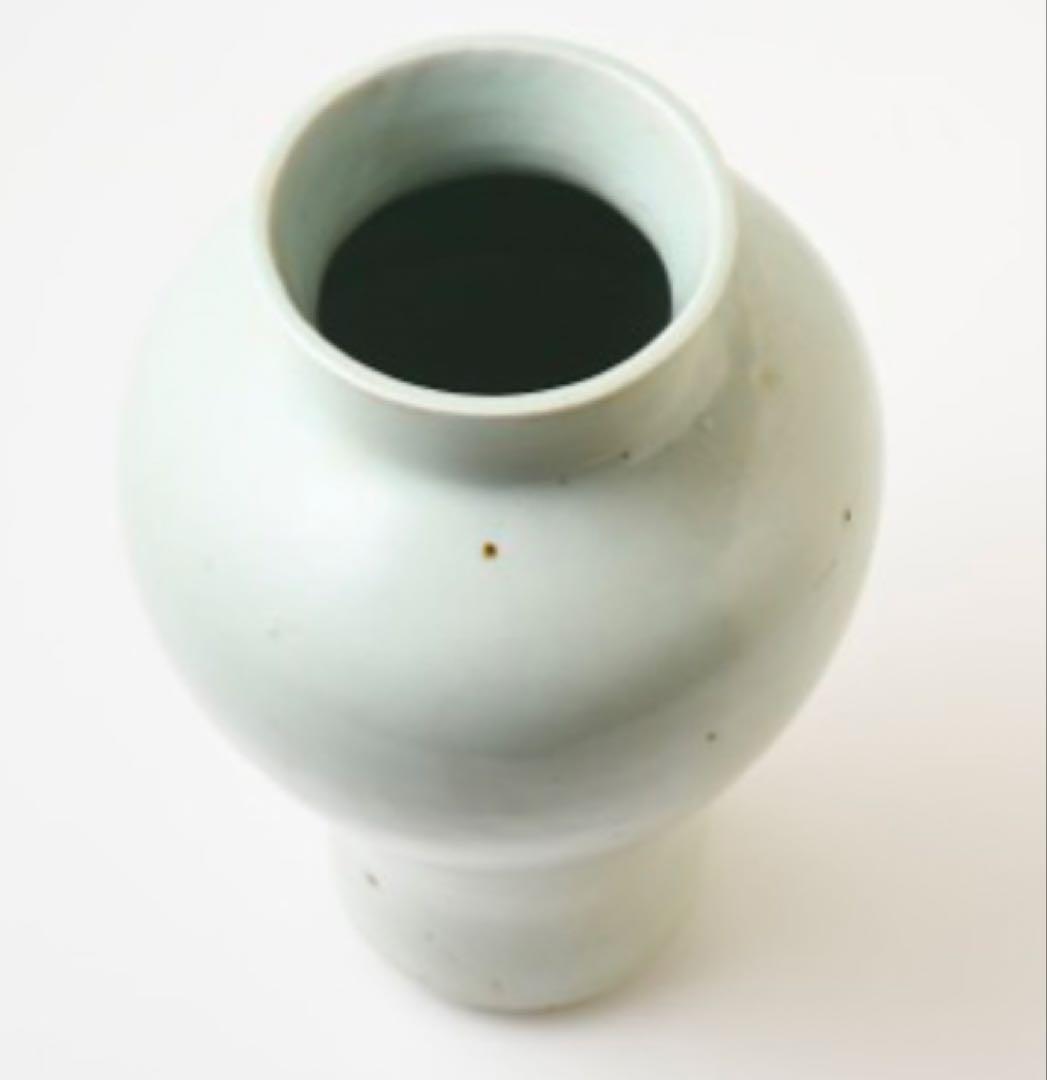 朝鮮　李朝　白磁花瓶