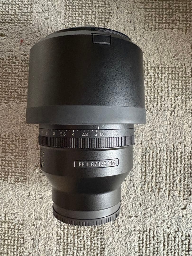 SONY FE 1.8/135 GM レンズ、付属品あり。