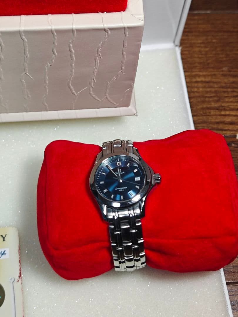 OMEGA シーマスター120m　レディース 付属品付き