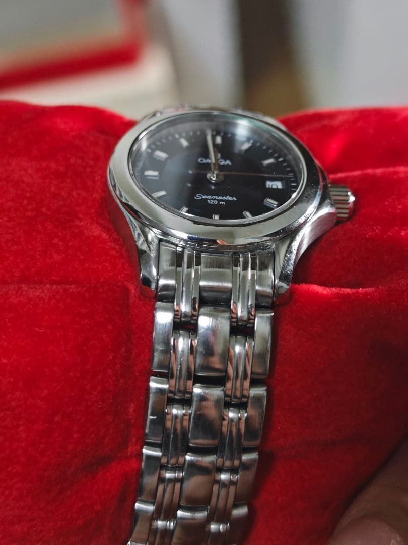 OMEGA シーマスター120m　レディース 付属品付き
