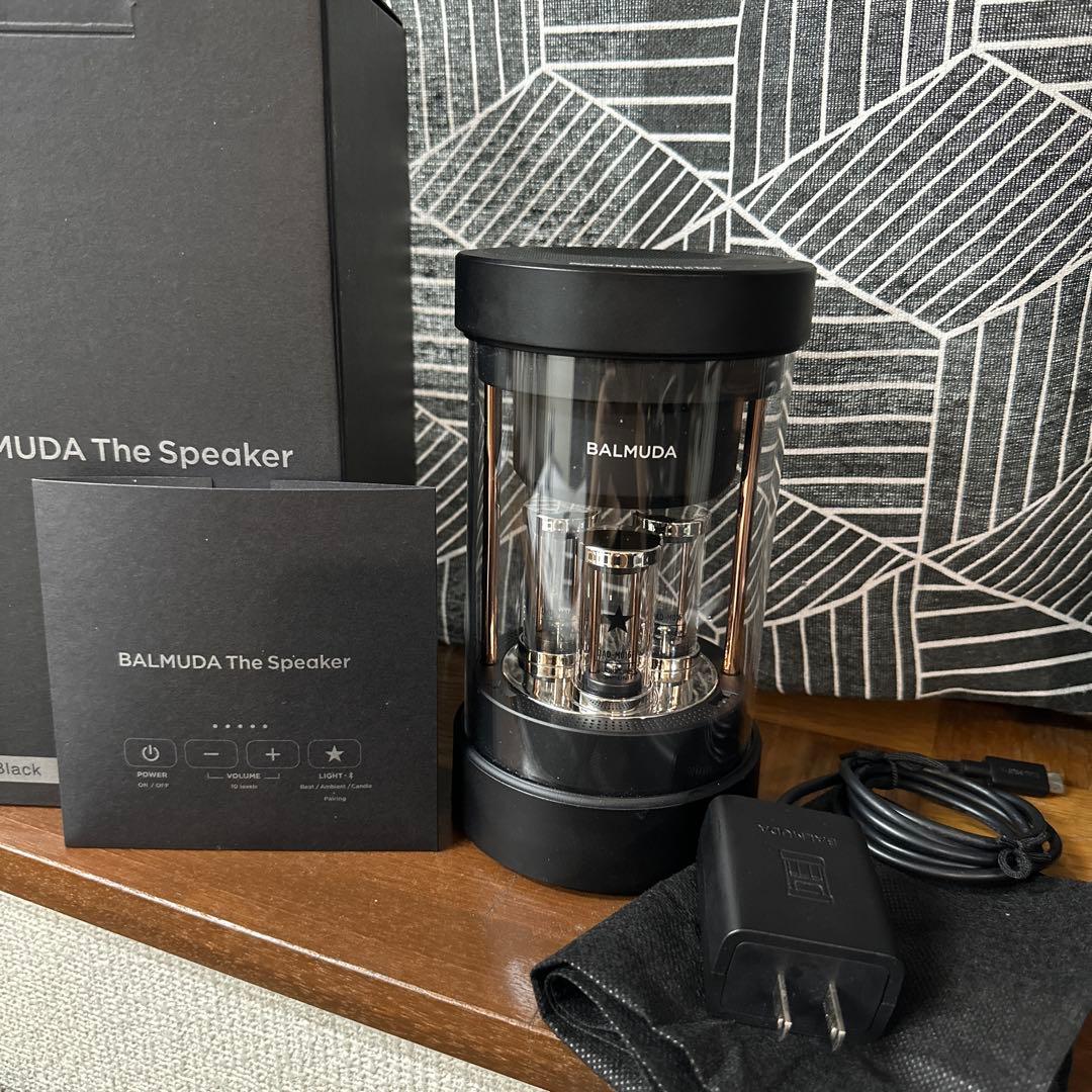 BALMUDA The Speaker ブラック美品