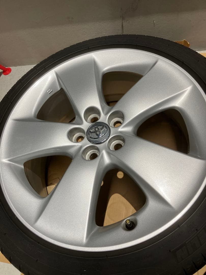 プリウス 30 ツーリング 純正ホイール ミシュラン プライマシーHP