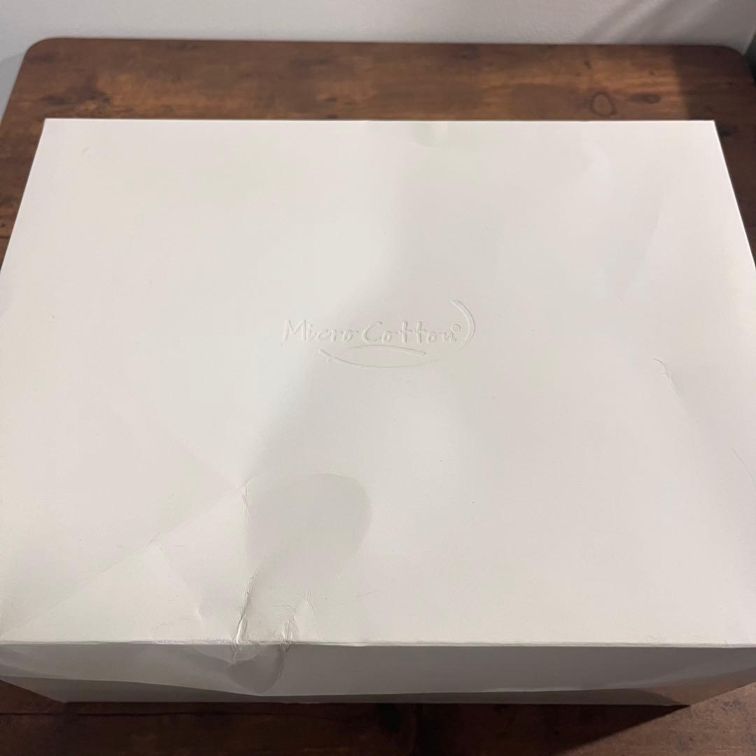 Moor Cotton luxuryバスタオル 白と黒2枚セット