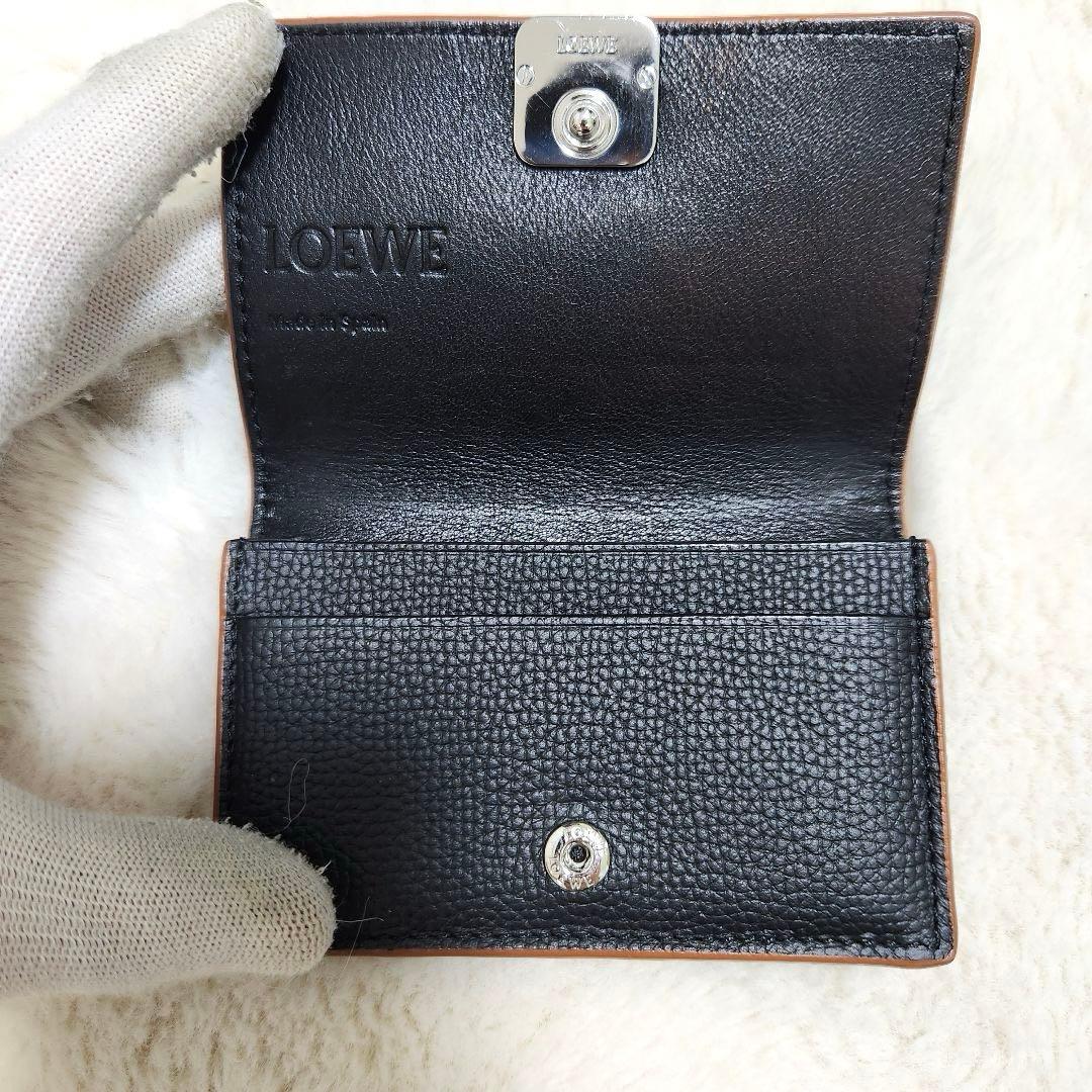 ✨未使用級✨ロエベ　名刺入れ　カードケース　パスケース　アナグラム　ビジネス