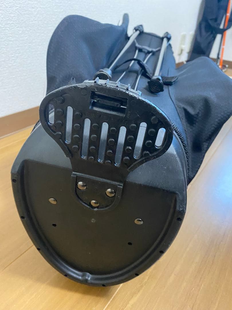 adidas ゴルフバッグ 黒/オレンジ/白