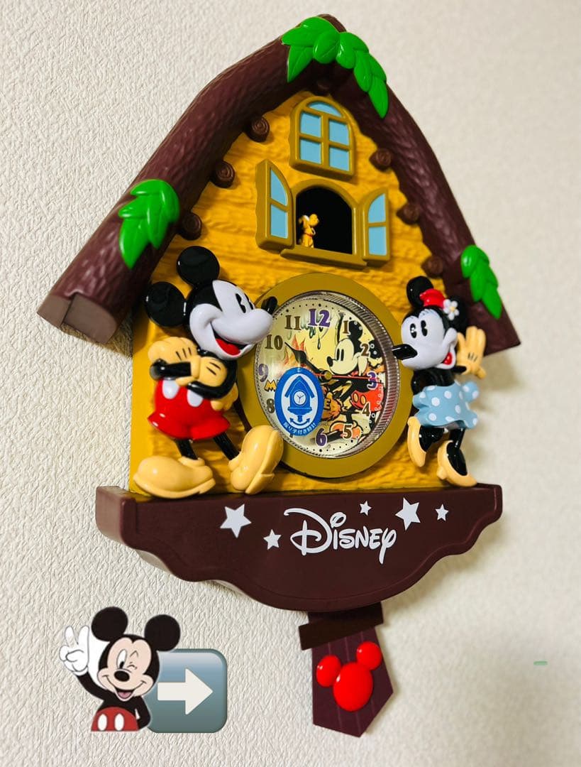[レア]ディズニー振り子時計♥︎新品、未使用♥︎