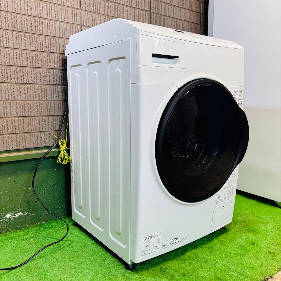 美品 24年製 8.0kg ドラム式洗濯機 アイリスオーヤマ【地域限定配送無料】