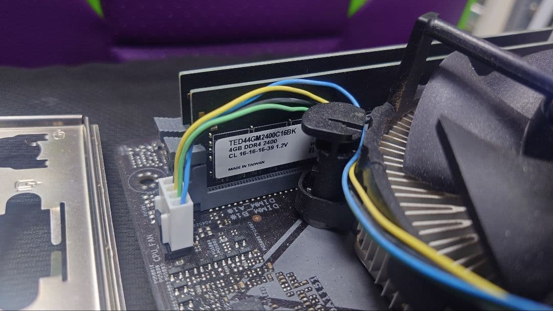 Core i5 8400,ASUS H310M-A,DDR4 8GB（4GB☓2