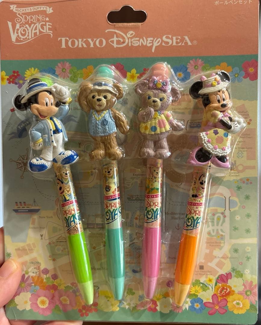 ディズニーシー　スプリングヴォヤッジ　ボールペンセット