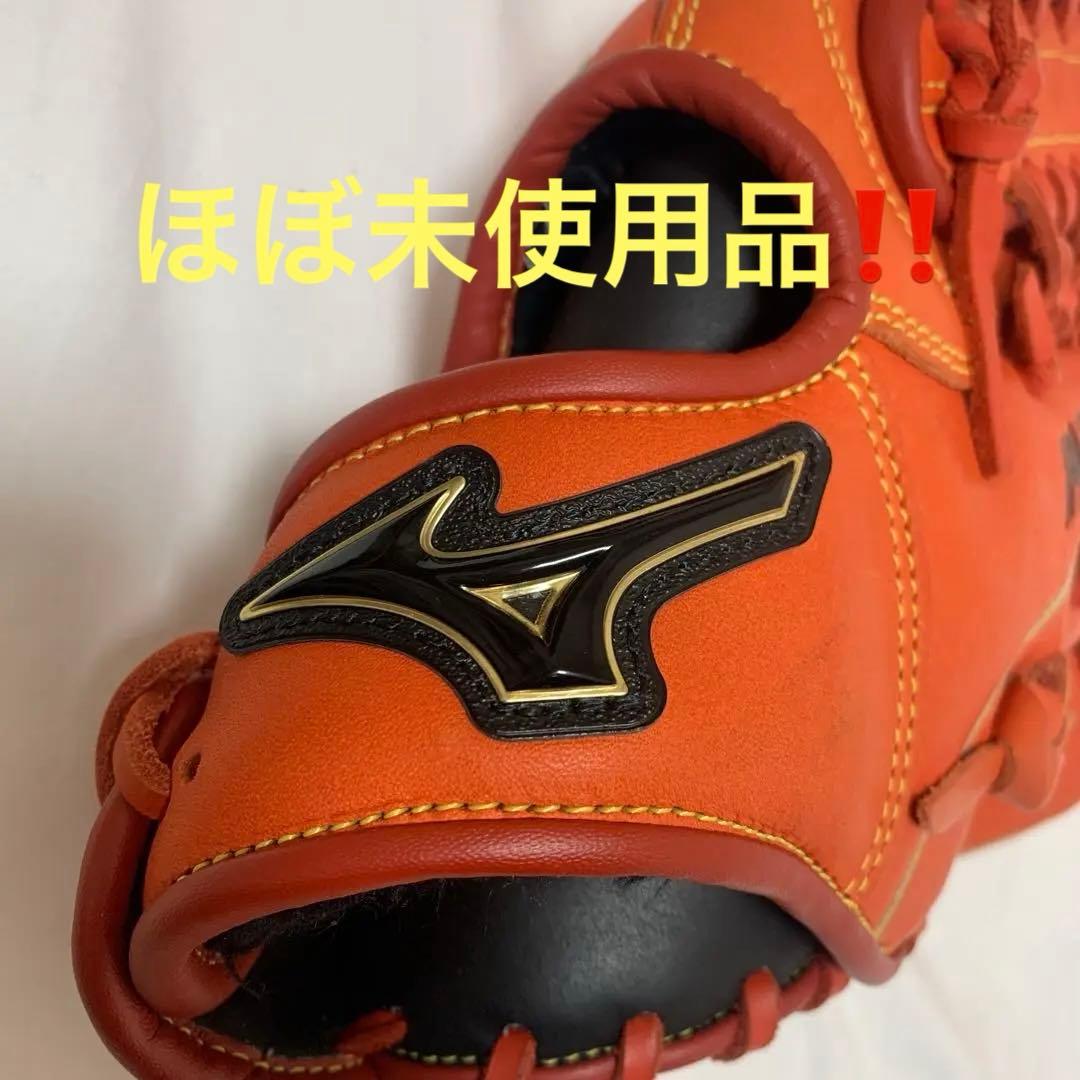 Mizuno FLEX JET II オレンジ グローブ 右投げ用