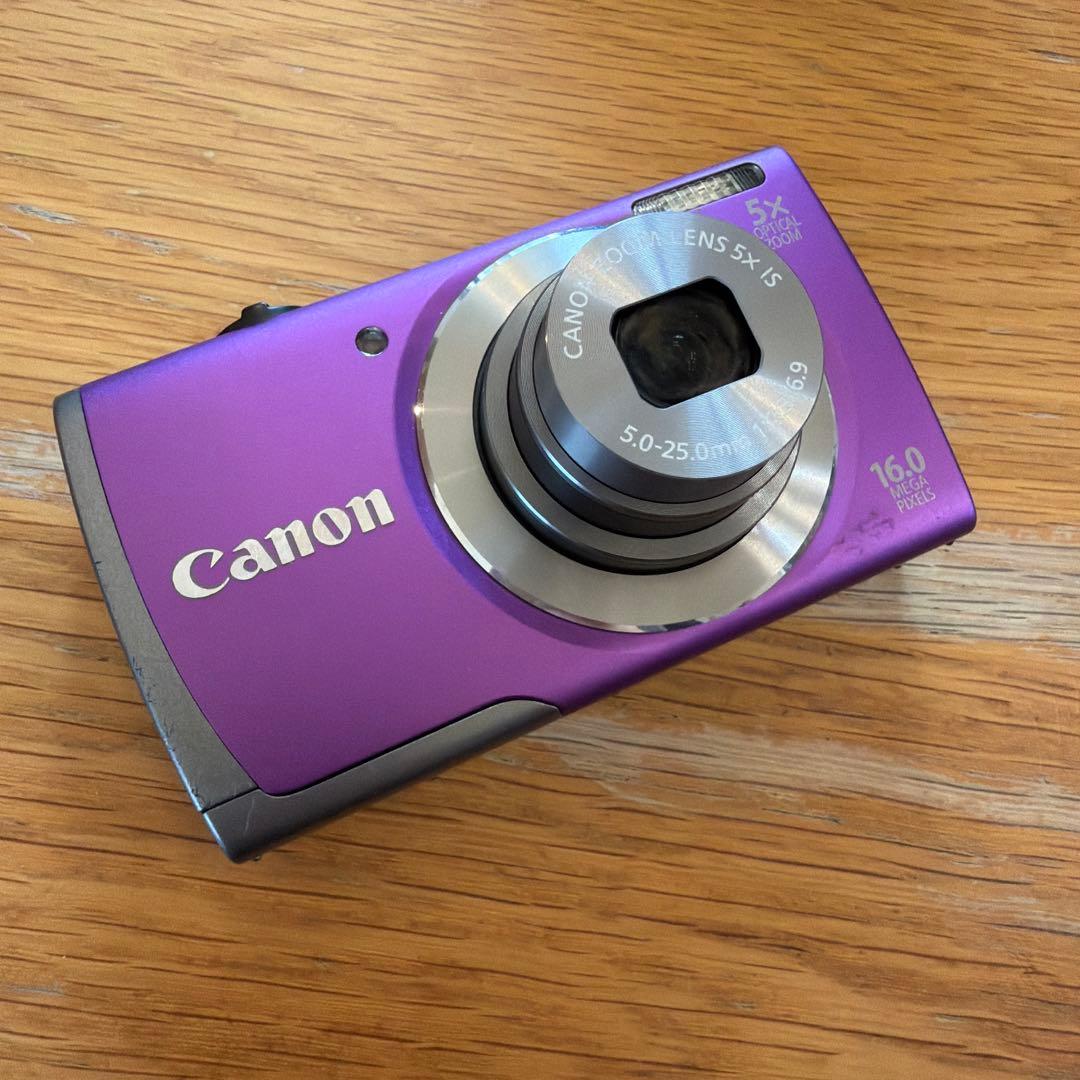 Canon PowerShot A3500 IS パープル