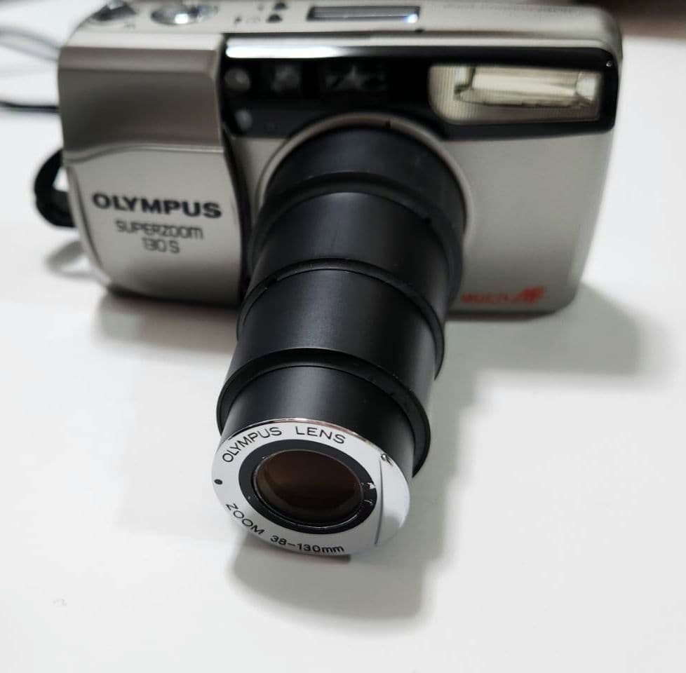 【美品】OLYMPUS SUPERZOOM 130S フィルムカメラ