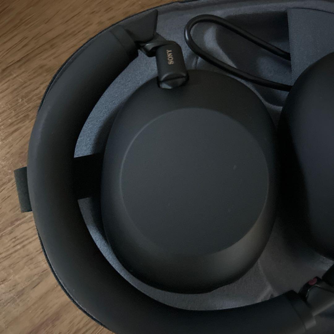 SONY ワイヤレスヘッドホン ブラック 収納ケース付きWH-1000XM6
