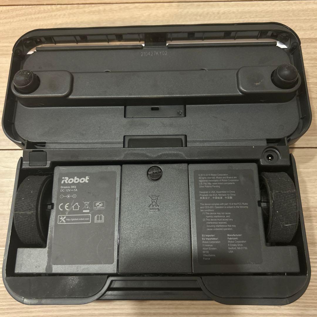 iRobot Braava 380j ロボット掃除機 本体 充電ドック付き