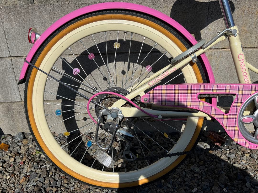 ★直接引き取り★サギサカ　Chocolat cute 自転車　　22インチ