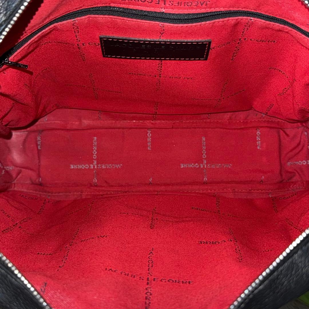 ⭐️新品未使用⭐️　ジャックルコー　パリ　2way　ハンドバッグ　ブラック　レザー