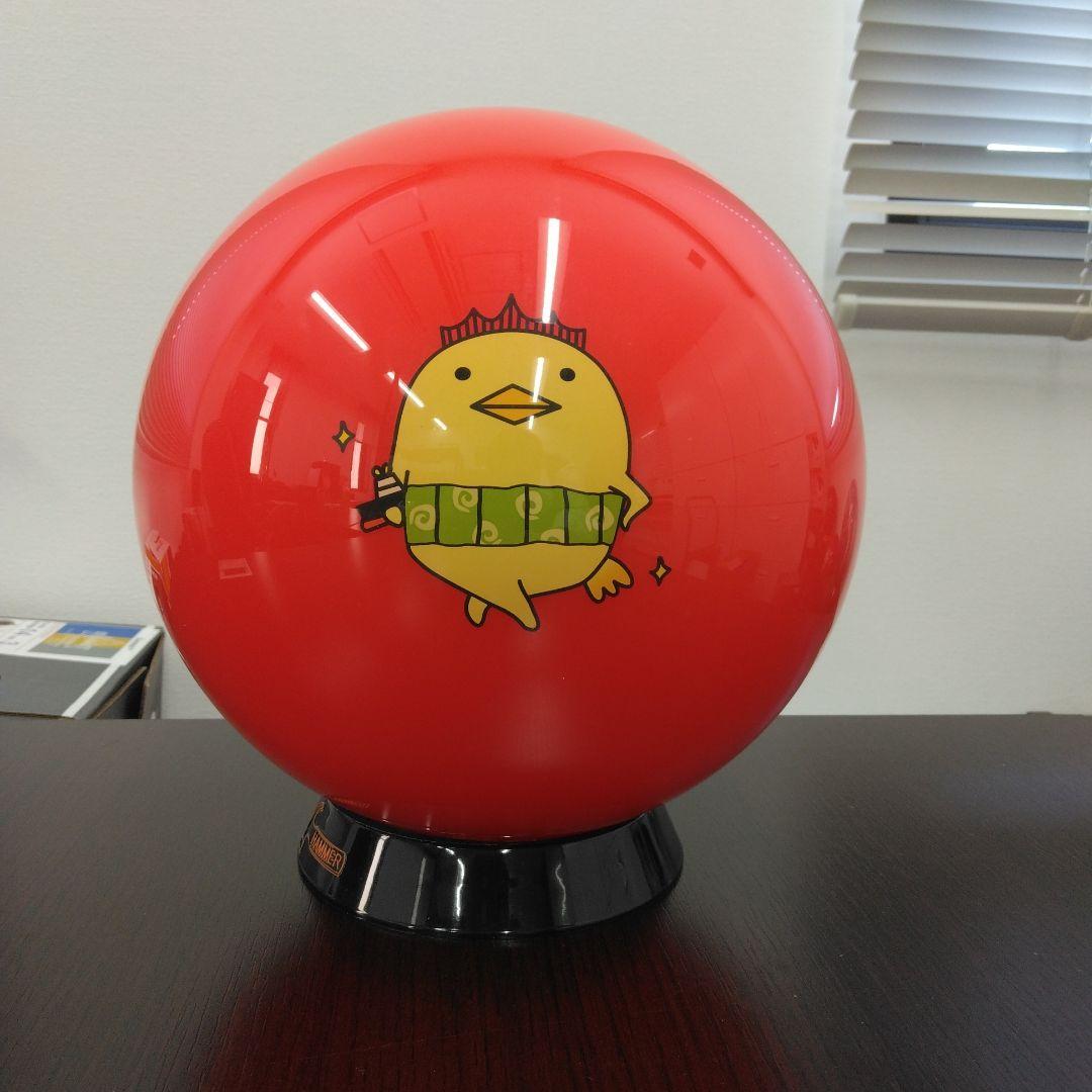 赤いボウリングボール USact ひよこデザイン