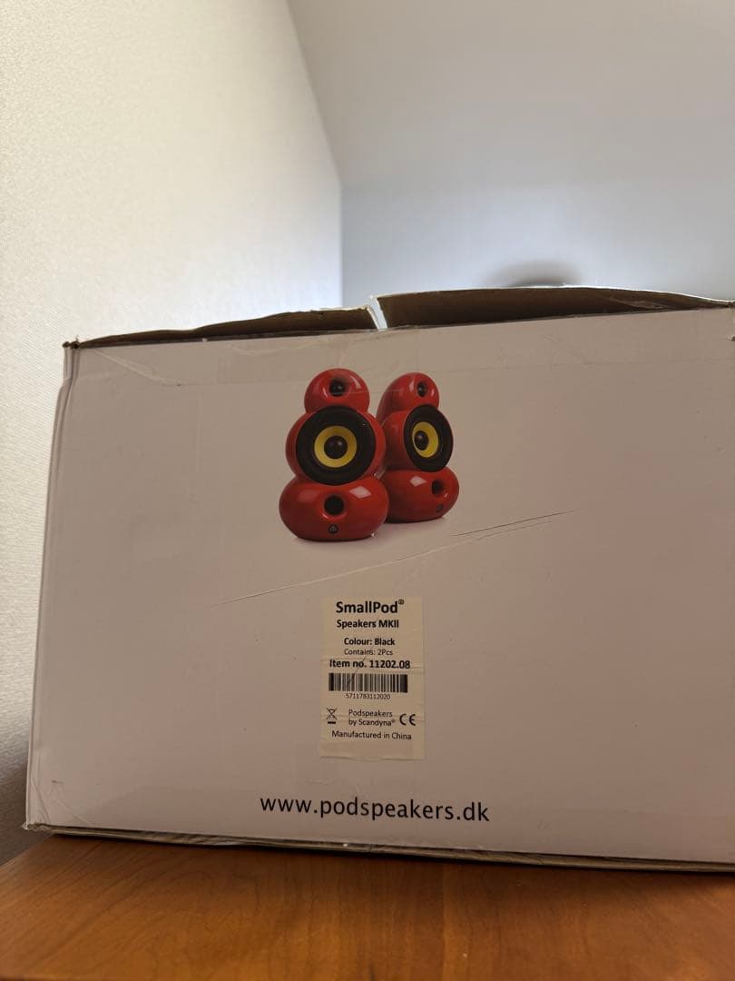 スピーカー・ウーファー ScanDyna smallpodspeaker black