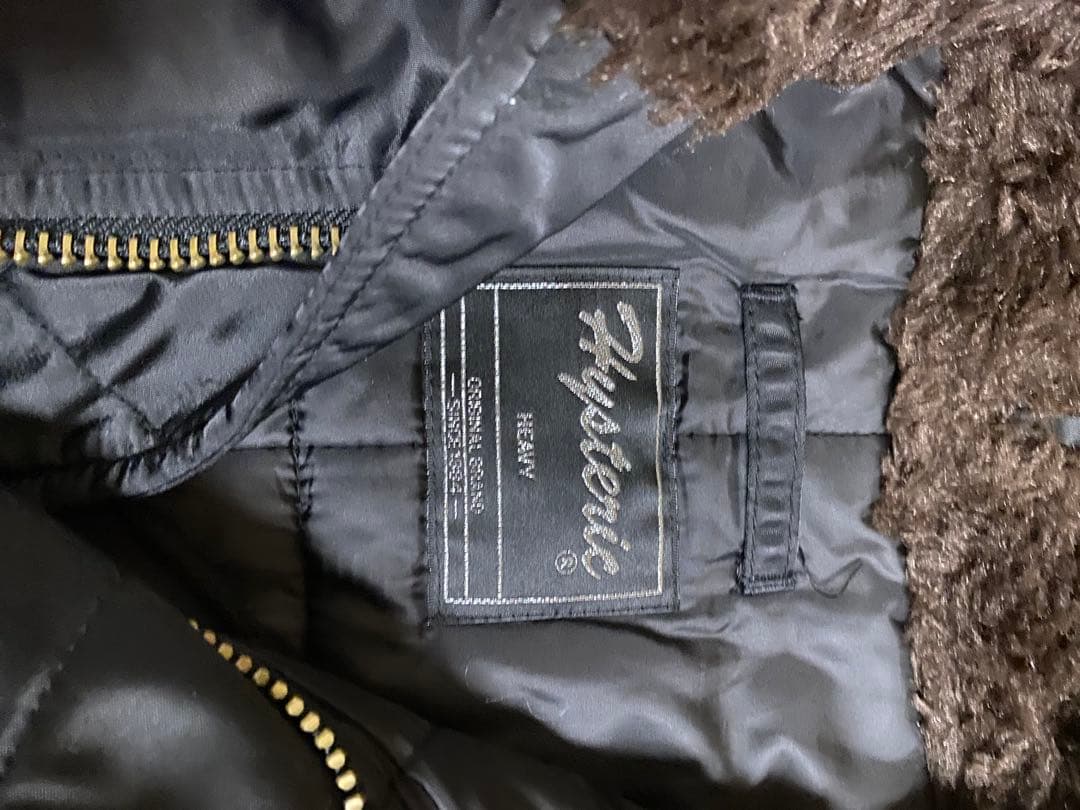 ヒステリックグラマー　　プリマロフト ジョニーサンダース　N-3B モッズコート