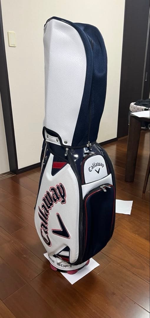 Callaway キャディバッグ ホワイト/ネイビー
