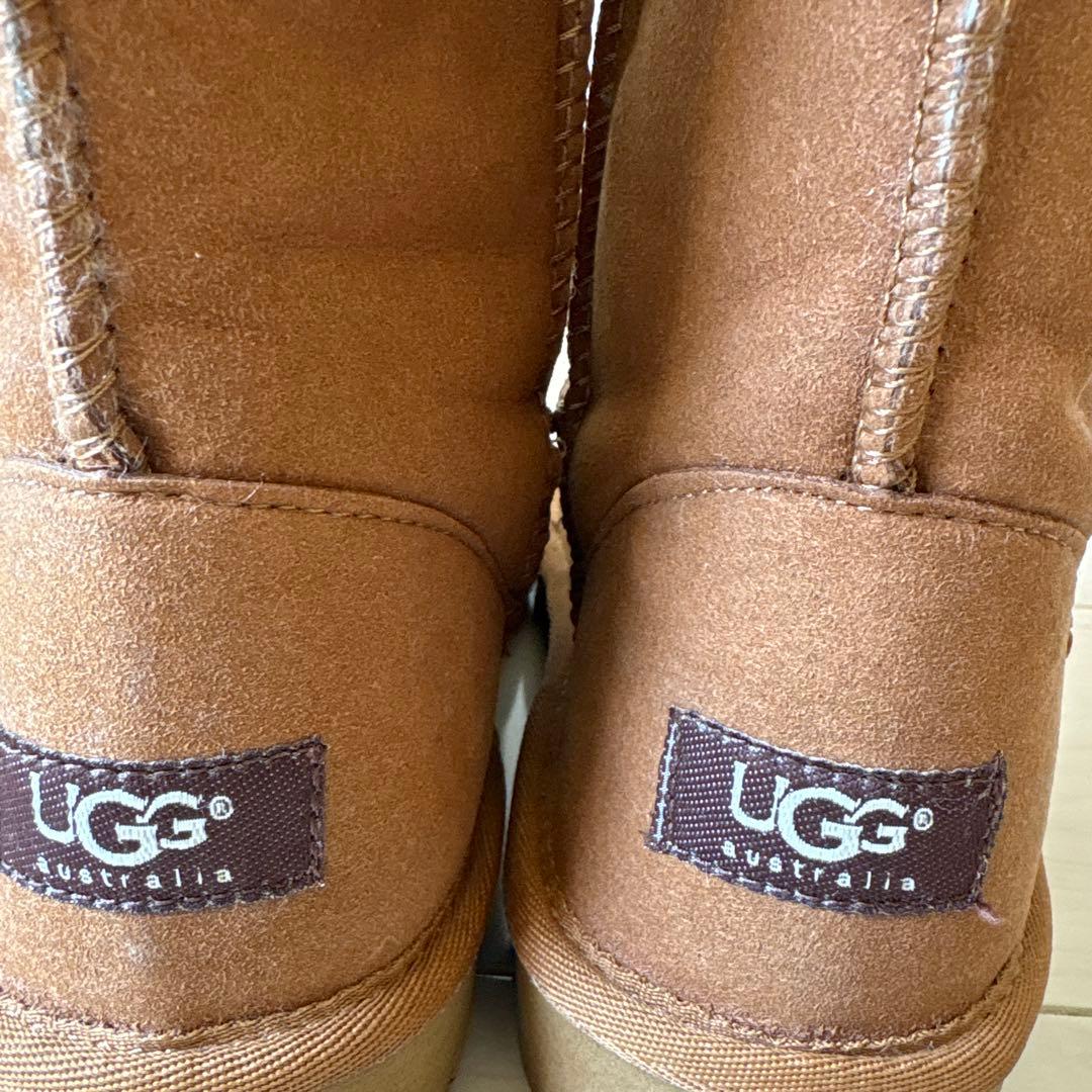 UGG ムートンブーツ ブラウン　中底ピンクバージョン