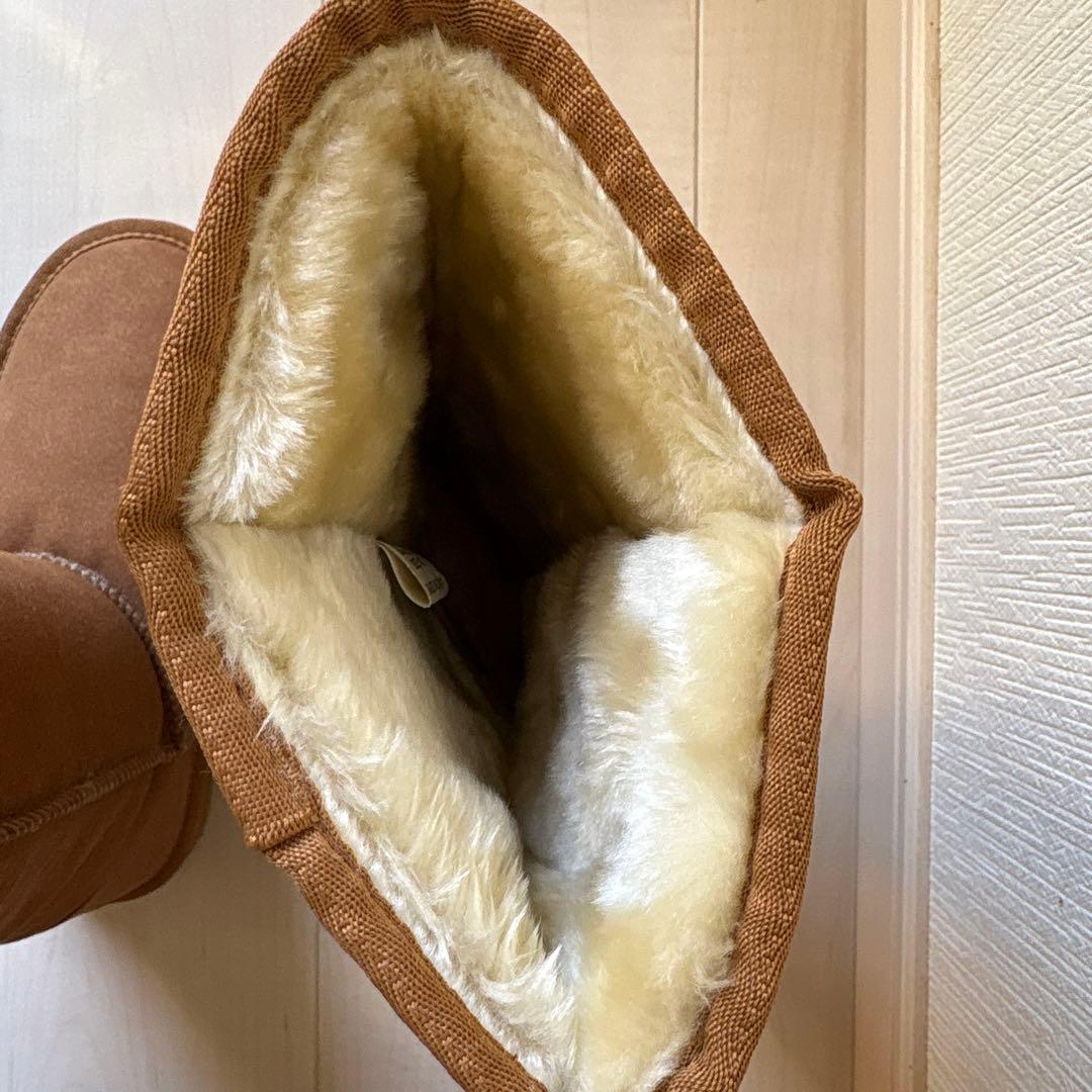 UGG ムートンブーツ ブラウン　中底ピンクバージョン