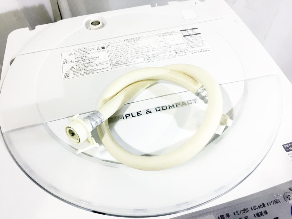 30日迄!SHARP 6㎏ 洗濯機【ES-GE6B-W】