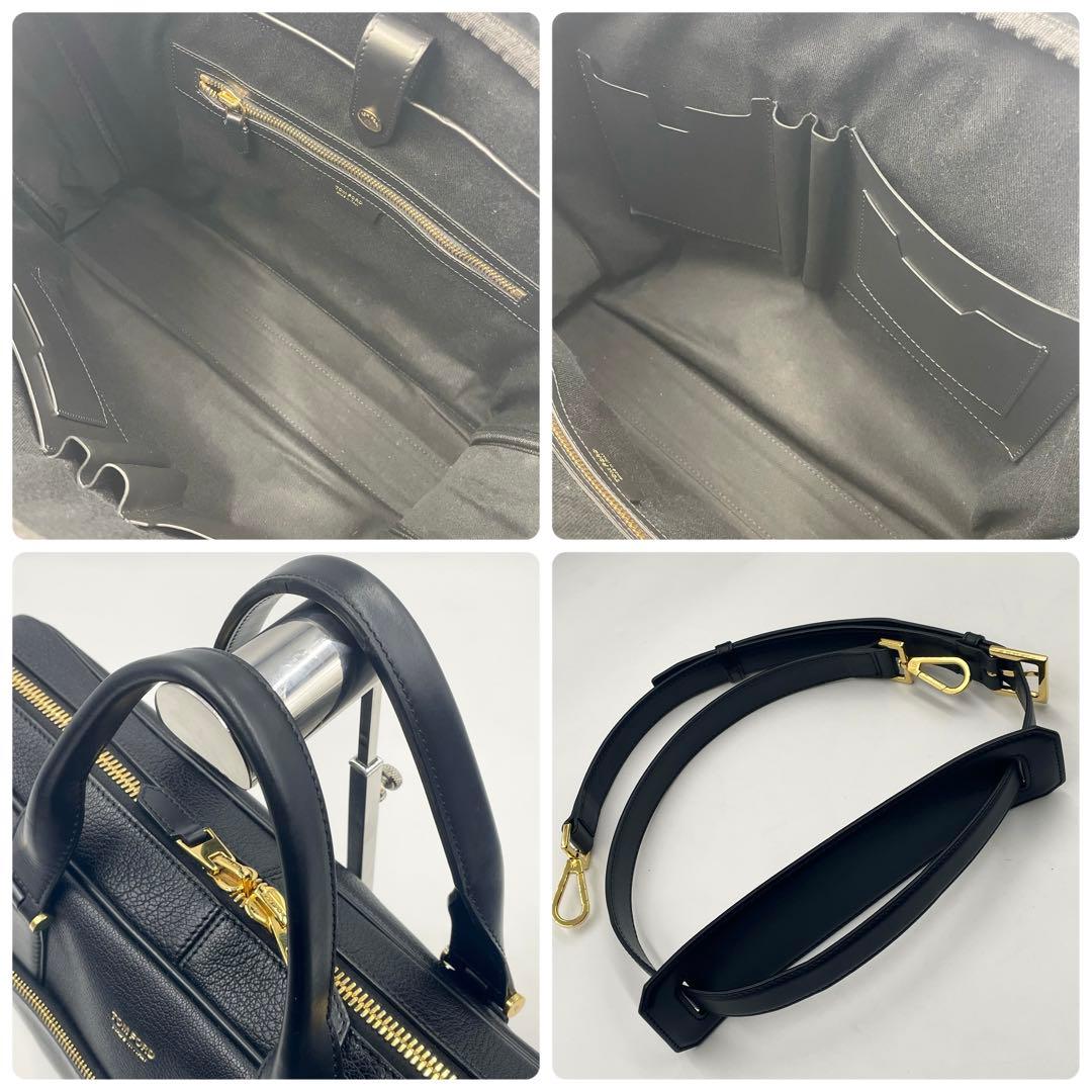 【定価80万/美品】トムフォード23AW Laptop bagミディアム2way