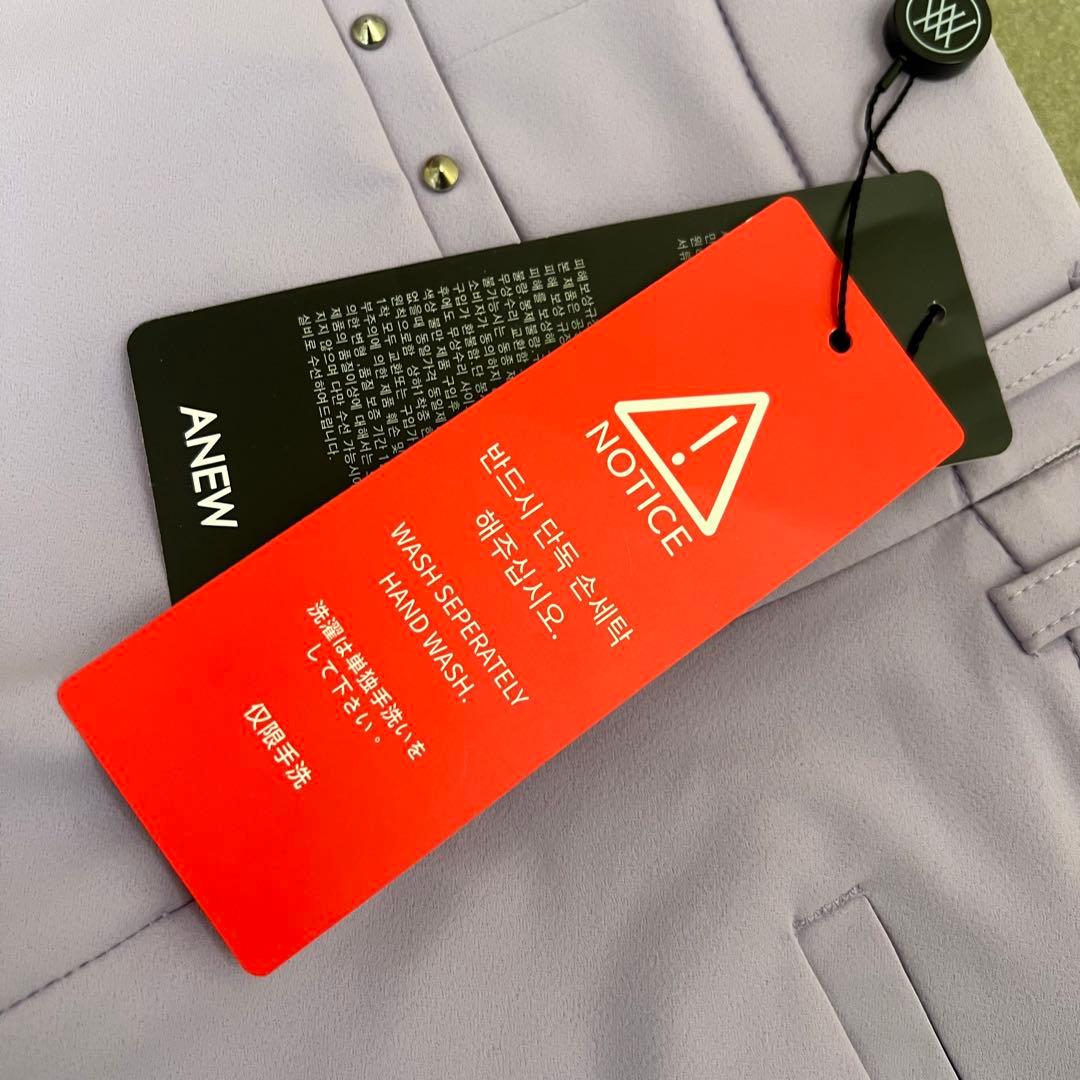【新品】ANEW GOLF アニューゴルフ　スカート　インナーパンツ　紫　M