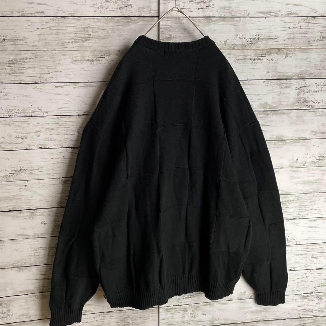 2136 UU【ＸＬ】シュプリーム☆スモールボックスロゴ コットンニットセーター