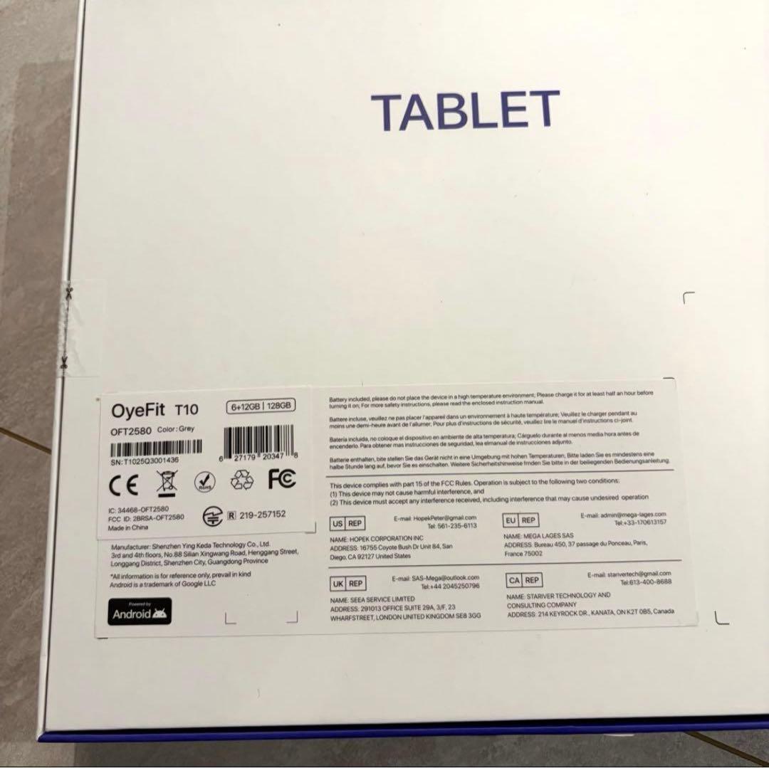 【Android 15 Gemini AI タブレット】10インチ