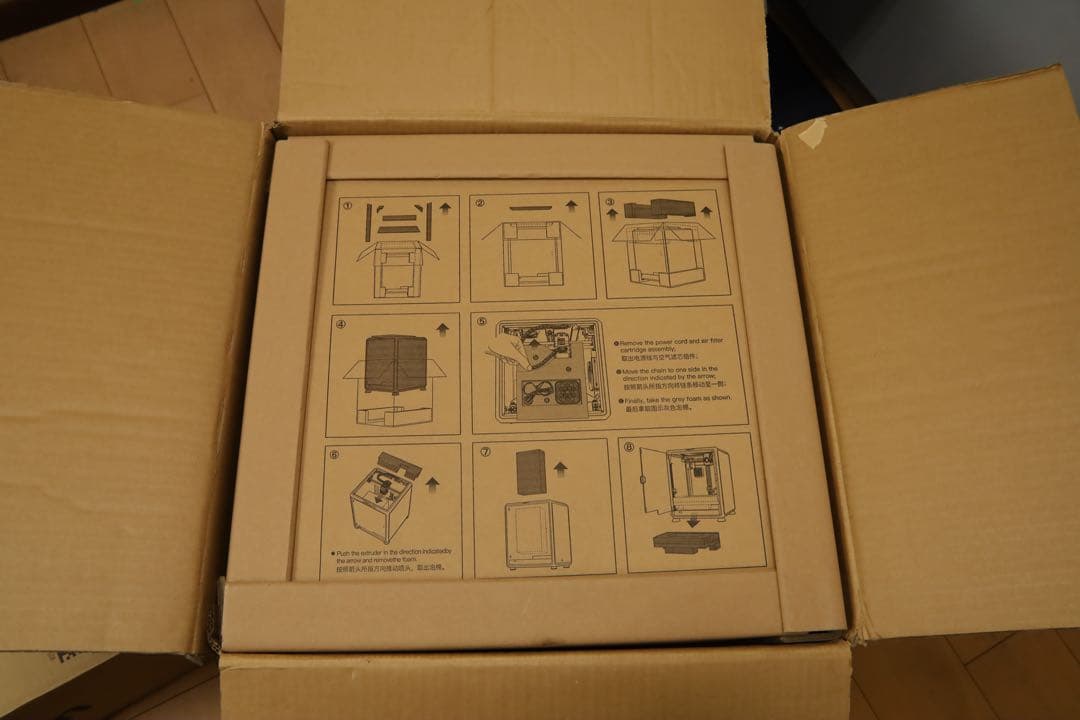 Creality K1C 3Dプリンター 使用約6時間