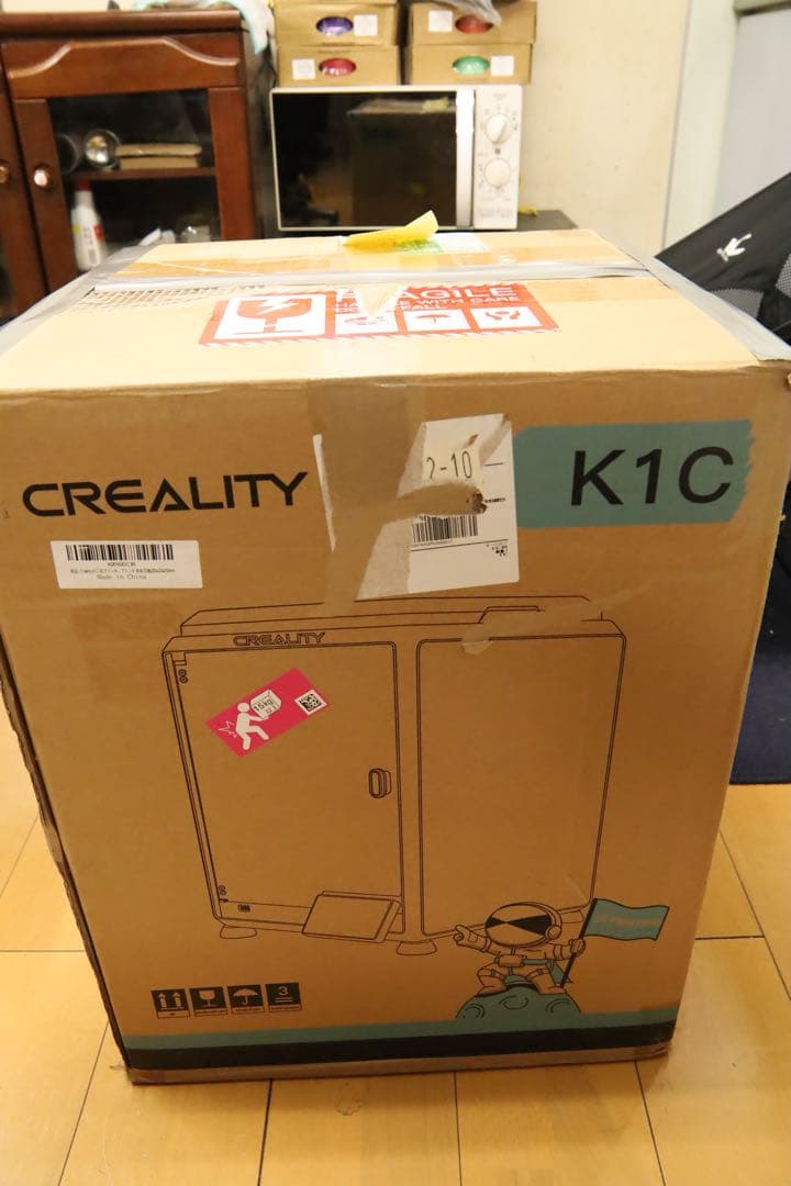 Creality K1C 3Dプリンター 使用約6時間