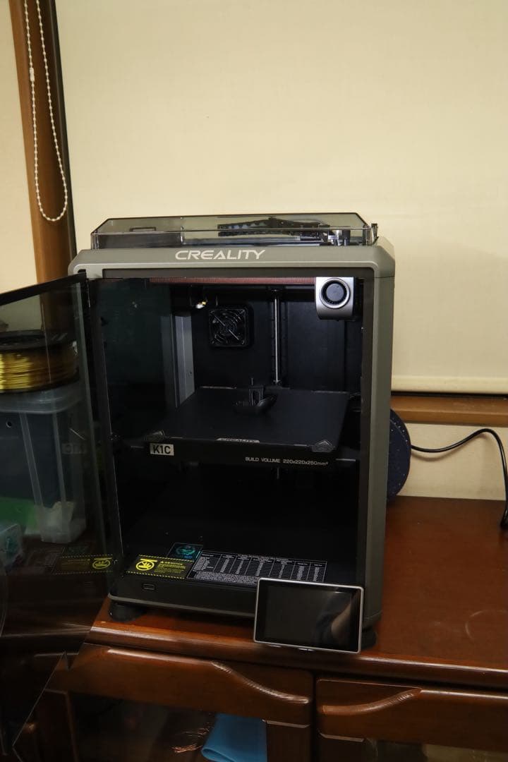 Creality K1C 3Dプリンター 使用約6時間
