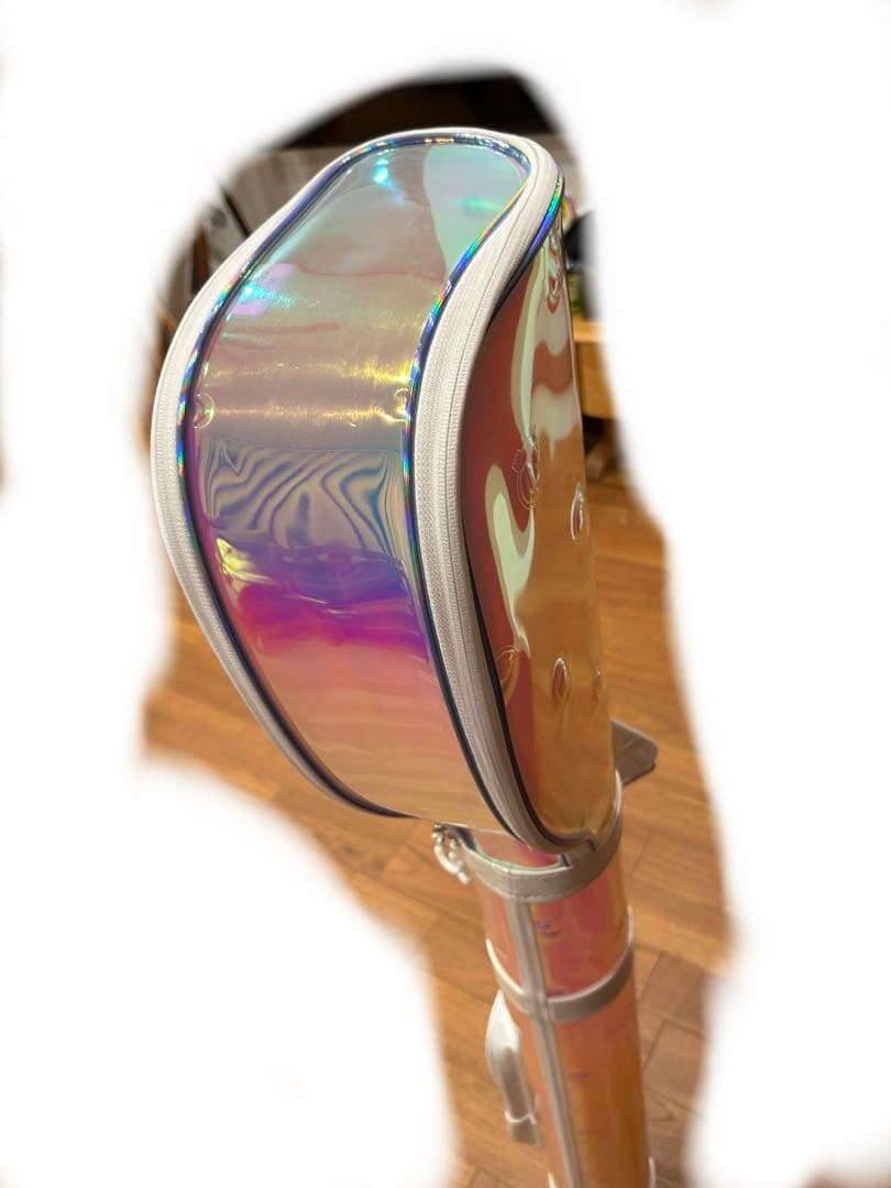 ピンクHONMA 本間ゴルフオーロラホログラフィックゴルフバッグ CC12060